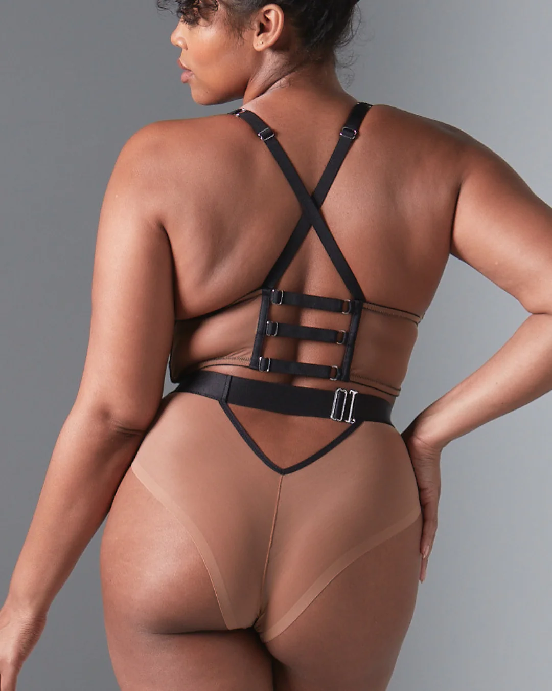 Medusa High-Waisted Bikini - Available in Multiple Nudes - Image 5